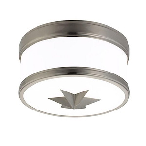 Seneca - 1 Light Flush Mount - 8.5 Inches Wide by 5.25 Inches High