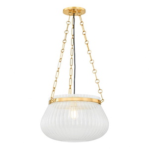 Granby - 1 Light Pendant-12 Inches Tall and 17 Inches Wide - 1315373