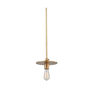 Walker - One Light Pendant - 8.25 Inches Wide by 8.5 Inches High