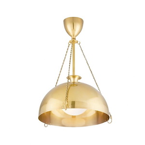 Levette - 1 Light Small Pendant-11.5 Inches Tall and 18 Inches Wide