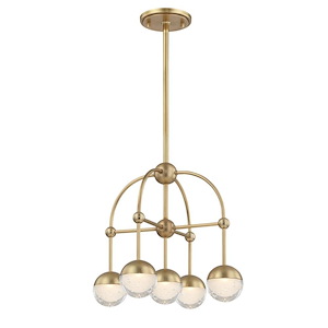 Boca 5-Light LED Chandelier - 15.75 Inches Wide by 15 Inches High