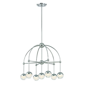 Boca 7-Light LED Chandelier - 23.5 Inches Wide by 20.5 Inches High - 1214724