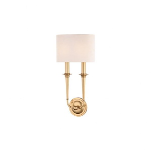 Lourdes 2-Light Wall Sconce - 9.5 Inches Wide by 19 Inches High - 750141
