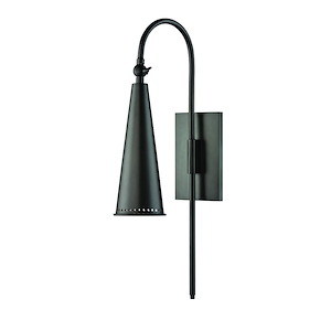 Alva 1-Light Gooseneck Wall Sconce - 4.5 Inches Wide by 20.75 Inches High