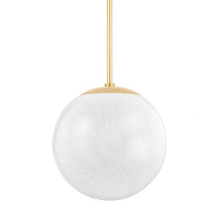 Burlington 1 Light Pendant in The Classics Everyday Modern Style 16.5 Inches Tall and 16 Inches Wide