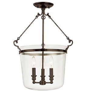 Edison - Two Light Chandelier - 16.125 Inches Wide by 21.5 Inches High
