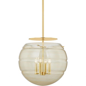 Gill - 4 Light Pendant-20 Inches Tall and 19.5 Inches Wide - 1335624