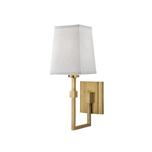 Fletcher - One Light Wall Sconce - 5.25 Inches Wide by 15.25 Inches High