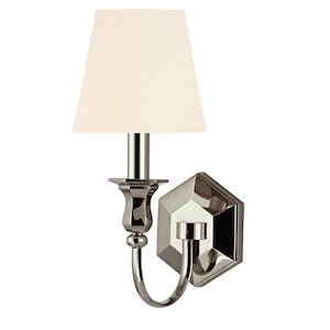 Charlotte - One Light Wall Sconce - 5.38 Inches Wide by 14 Inches High