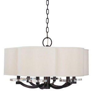 Garrison - Six Light Chandelier - 26 Inches Wide by 15.5 Inches High