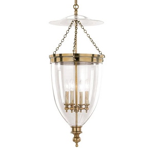 Hanover - Four Light Pendant - 15.5 Inches Wide by 34 Inches High
