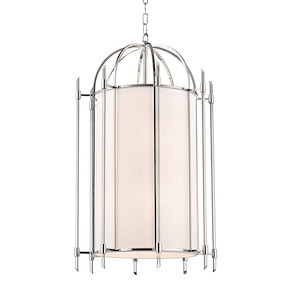 Delancey Eight Light Pendant - 19 Inches Wide by 32.25 Inches High - 91797