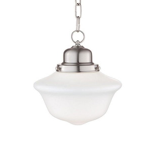 Edison - One Light Flush Mount - 9 Inches Wide by 9.5 Inches High