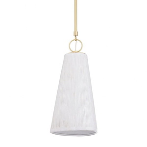 Dryden - 1 Light Pendant-16.5 Inches Tall and 8.25 Inches Wide