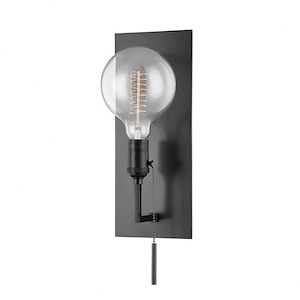 Kramer - 1 Light Wall Sconce in Transitional Style - 5.5 Inches Wide by 13.75 Inches High