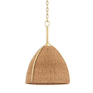 Woodlawn - 1 Light Pendant-26.5 Inches Tall and 18.5 Inches Wide