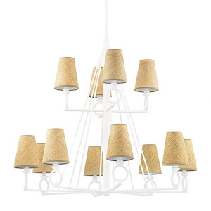 Pendelton - 12 Light Chandelier-39.25 Inches Tall and 44 Inches Wide - 1314753