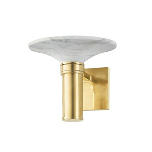 Brann - 1 Light Wall Sconce-8.75 Inches Tall and 9.5 Inches Wide