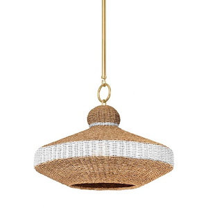 Bethel - 1 Light Small Pendant-17.75 Inches Tall and 20.75 Inches Wide - 1276191