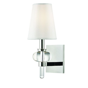 Luna 1-Light Wall Sconce - 5.5 Inches Wide by 14 Inches High
