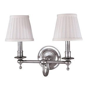Newport - Two Light Wall Sconce - 15 Inches Wide by 12 Inches High - 91845