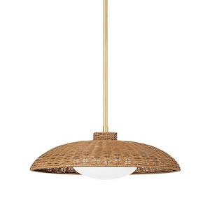 Delano - 1 Light Extra Large Pendant-12.75 Inches Tall and 22.5 Inches Wide - 1276200