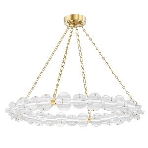 Lindley - 40 Inch 42W LED Small Chandelier