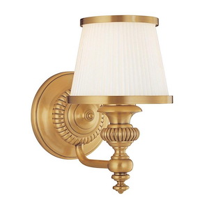Milton - One Light Wall Sconce - 6 Inches Wide by 9.5 Inches High