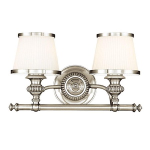 Milton - Two Light Wall Sconce - 15.5 Inches Wide by 6.75 Inches High