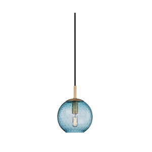 Rousseau - One Light Pendant - 6 Inches Wide by 7.75 Inches High - 1071374