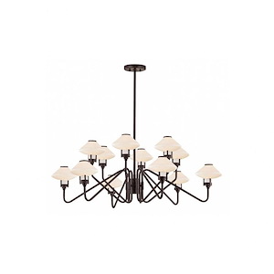 Knowles 12-Light LED Chandelier - 42.75 Inches Wide by 16.5 Inches High