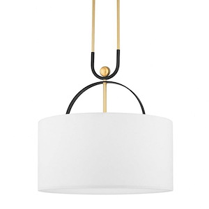 Campbell Hall - 3 Light Pendant In Contemporary Style-25 Inches Tall and 24 Inches Wide