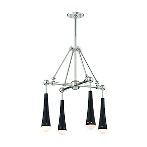 Tupelo 4-Light LED Chandelier - 20 Inches Wide by 23.5 Inches High - 1215066