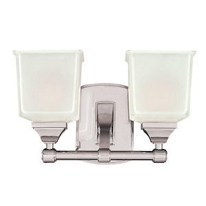Lakeland - Two Light Wall Sconce - 13 Inches Wide by 8 Inches High