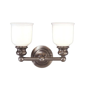 Riverton - Two Light Wall Sconce - 14 Inches Wide by 10 Inches High - 91890