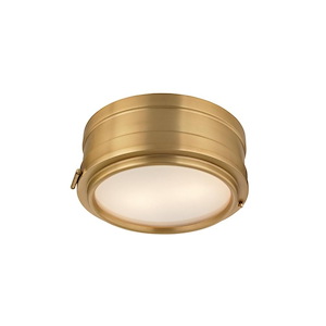 Rye - Two Light Flush Mount - 11 Inches Wide by 4.75 Inches High - 523092