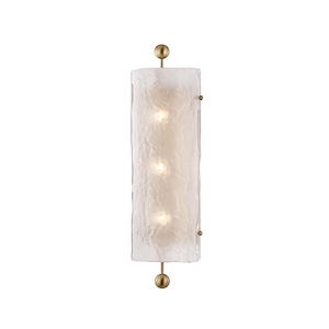 Broome Three Light Wall Sconce - 6.25 Inches Wide by 22.5 Inches High