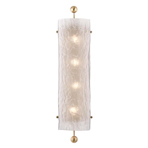 Broome Four Light Wall Sconce - 6.25 Inches Wide by 27 Inches High