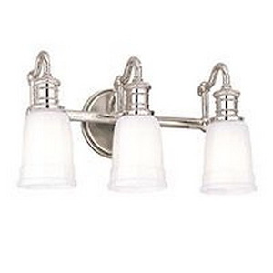 Bradford - Three Light Wall Lamp - 17.25 Inches Wide by 9 Inches High