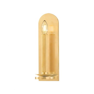 Lindenhurst - 1 Light Wall Sconce-14 Inches Tall and 4.25 Inches Wide