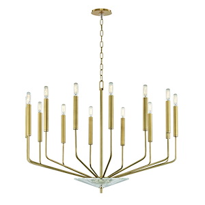 Gideon 14-Light Chandelier - 33.25 Inches Wide by 24.75 Inches High