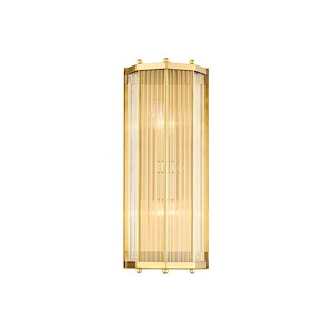 Wembley - Two Light Wall Sconce in Contemporary Style - 6.5 Inches Wide by 15.5 Inches High