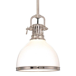Randolph - One Light Pendant - 10 Inches Wide by 54 Inches High