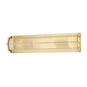 Wembley - Four Light Wall Sconce in Contemporary Style - 6.5 Inches Wide by 24 Inches High