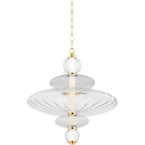 Williams - 29W 1 LED Pendant-27.25 Inches Tall and 24.75 Inches Wide - 1335643