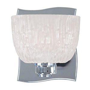 Cove Neck 1 Light Bath Vanity - 4.75 Inches Wide by 5.5 Inches High