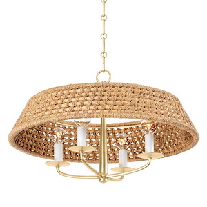 Bradley - 4 Light Chandelier-14.75 Inches Tall and 22 Inches Wide - 1271166