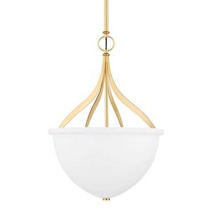 Browne - 3 Light Pendant-24.25 Inches Tall and 16.5 Inches Wide
