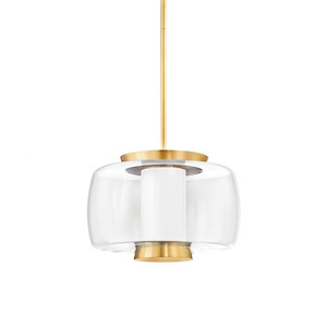 Beau - 20W 1 LED Pendant In Modern Style-13.75 Inches Tall and 20 Inches Wide