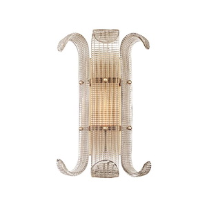 Brasher - One Light Wall Sconce - 11 Inches Wide by 15.75 Inches High
